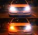 ДХО лампы 2в1 в поворотник CREE 12 LED (ходовые огни + поворот, P21W BA15S) фото 7
