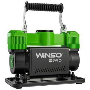 Компрессор автомобильный двухцилиндновый Winso Pro Extreme 137000, 90 л/хв, 10 Атм, 12В фото