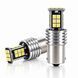 LED-лампы заднего хада P21W BA15S с обманкой 12&ndash;24 В 6000 К, 2 шт. фото 1