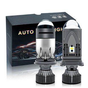 Бі лед лінзи H4 M01K MINI LED LENS 50W 6000K 9&ndash;32V CSP CANBUS фото
