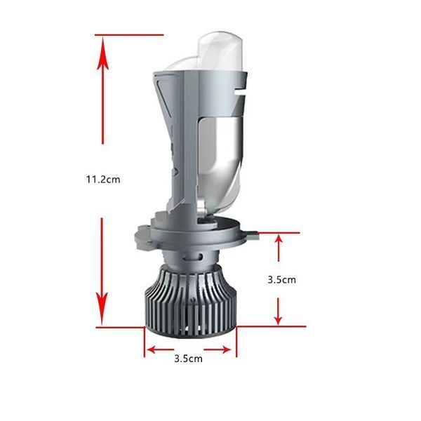 Билед линзы H4 M01K MINI LED LENS 50W 6000K 9&ndash;32V CSP CANBUS фото