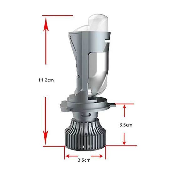 Билед линзы H4 M01K MINI LED LENS 50W 6000K 9&ndash;32V CSP CANBUS фото