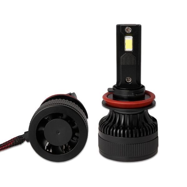 Авто LED лампы H11 (H8 H16) Solar 12/24V 100W 9000Lm 6500K CSP3570 (2 шт) фото
