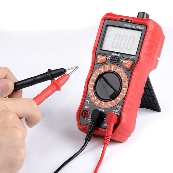 Паяльний набір JCD 908S-14LCD у футлярі з мультиметром, паяльник 80Вт з LCD та регулюванням t фото