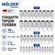Професійний набір інструментів M&Ouml;LDER 176 одиниць (1/2", 1/4", 3/8", Cr-V, 72 зубці) фото 7