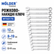 Професійний набір інструментів M&Ouml;LDER 176 одиниць (1/2", 1/4", 3/8", Cr-V, 72 зубці) фото 8