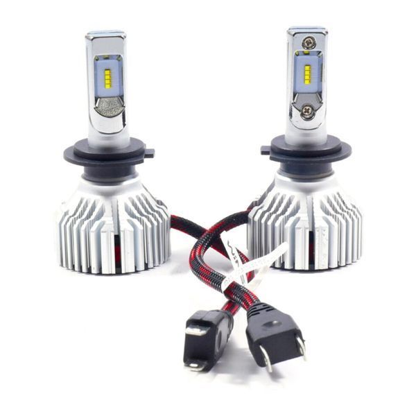 Автолампы светодиодные H7 Winso, 60W, 12/24V, 8000Lm, 6500K, ZES Chip (2 шт) фото
