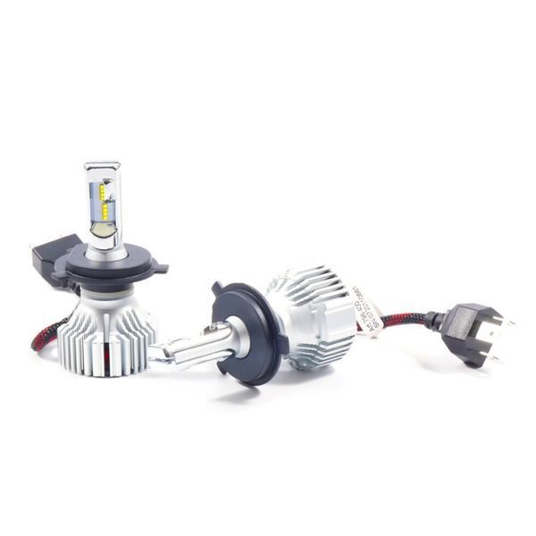Автолампы светодиодные Winso H4, 60W, 12/24V, 8000Lm, 6500K, ZES Chip (2 шт) фото