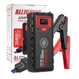 Бустер для авто Alligator 25800 mAh 1500A/2500A, пусковое устройство с беспроводной зарядкой фото