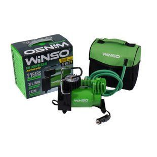 Компрессор автомобильный Winso 124000, 12V, 35 л/мин, 10 Атм, автостоп фото