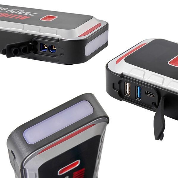 Пусковий пристрій Alligator 25800 mAh 1500A/2500A, бустер для авто зі Smart-клемами фото