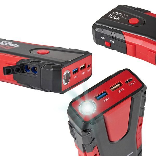 Jump Starter Alligator 16000 mAh 400A/800A, пусковое устройство для авто с функцией Power Bank фото