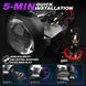 LED лампи H11 (H8/H9) CAN R2 AutoLight 40Вт 10000Лм 6100K 9&ndash;16V CANBUS фото 5