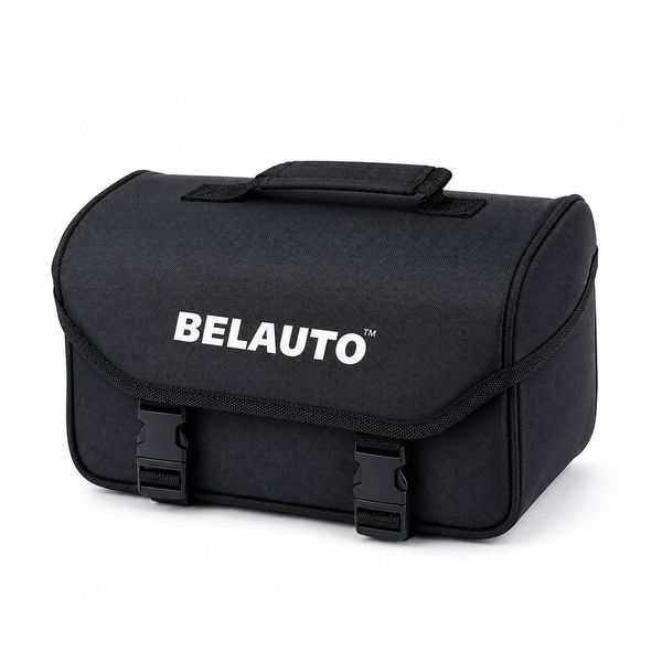 Компрессор автомобильный Belauto УРАЛ-3 БК44 12V 40 л/мин с зажимами АКБ фото