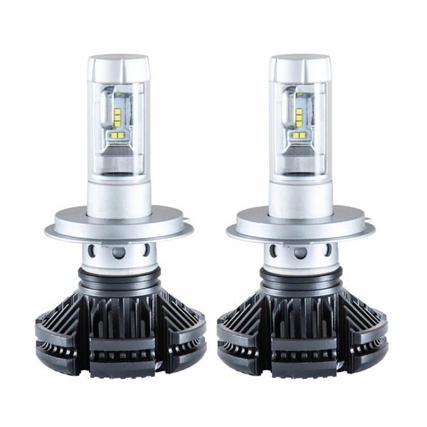 Автолампи світлодіодні H4 Solar, 50W, 12/24V, 6000Lm, 6500K, ZES Chip (2 шт) фото