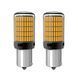 Лампочки поворотников AutoLight 144LED YEL 30W | цоколь PY21W(BAU15S) 12-24V фото 10