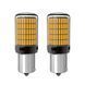 Лампи для поворотів з обманкою  AutoLight 144LED YEL 30W | BAU15S(PY21W) 12-24V фото 7