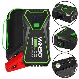 Бустер Winso Jump Starter 300A/600A 16000mAh фото