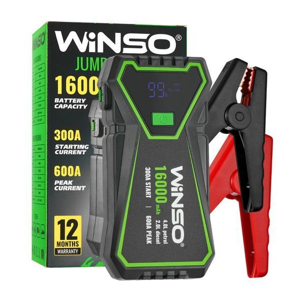 Бустер Winso Jump Starter 300A/600A 16000mAh фото