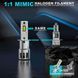LED лампи H3 AutoLight R2 для протитуманних фар, 80 Вт 10000 Лм 6000K 9&ndash;16V фото 4
